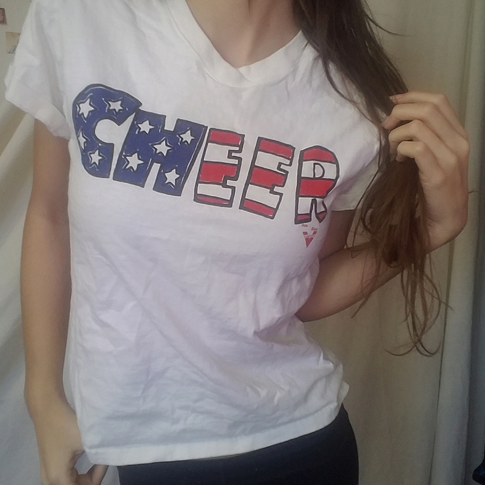 Y2K Varsity Cheer Shirt